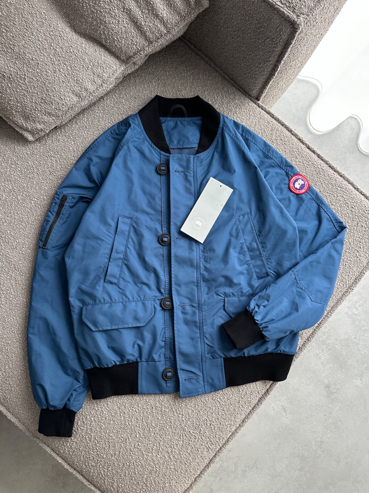 Men's CANADA GOOSE Faber Bomber Jacket Lightweight RARE Size