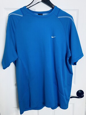 Nike Roger Federer RF 2006 US Open Crew Polo Tennis Shirt XL Rafa Nadal