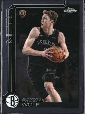 2025-26 Topps Chrome Update #177 Danny Wolf RC