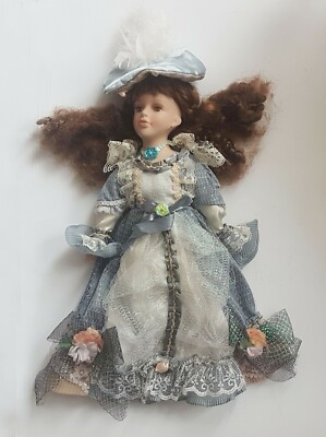 the crimson collection porcelain doll