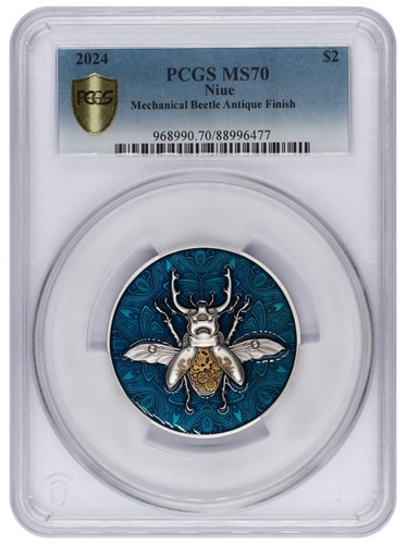値下げ　最新作　2024 PCGS MS-70 カワセミ銀貨 2024 Silver Eagle PCGS Ultra Label MS 70 | eBay