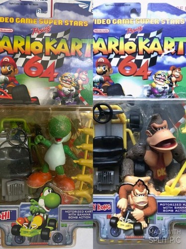 TOYBIZ ビデオゲームスーパースターズ　マリオカート　ヨッシー TOYBIZ ビデオゲームスーパースターズ マリオカート ヨッシー