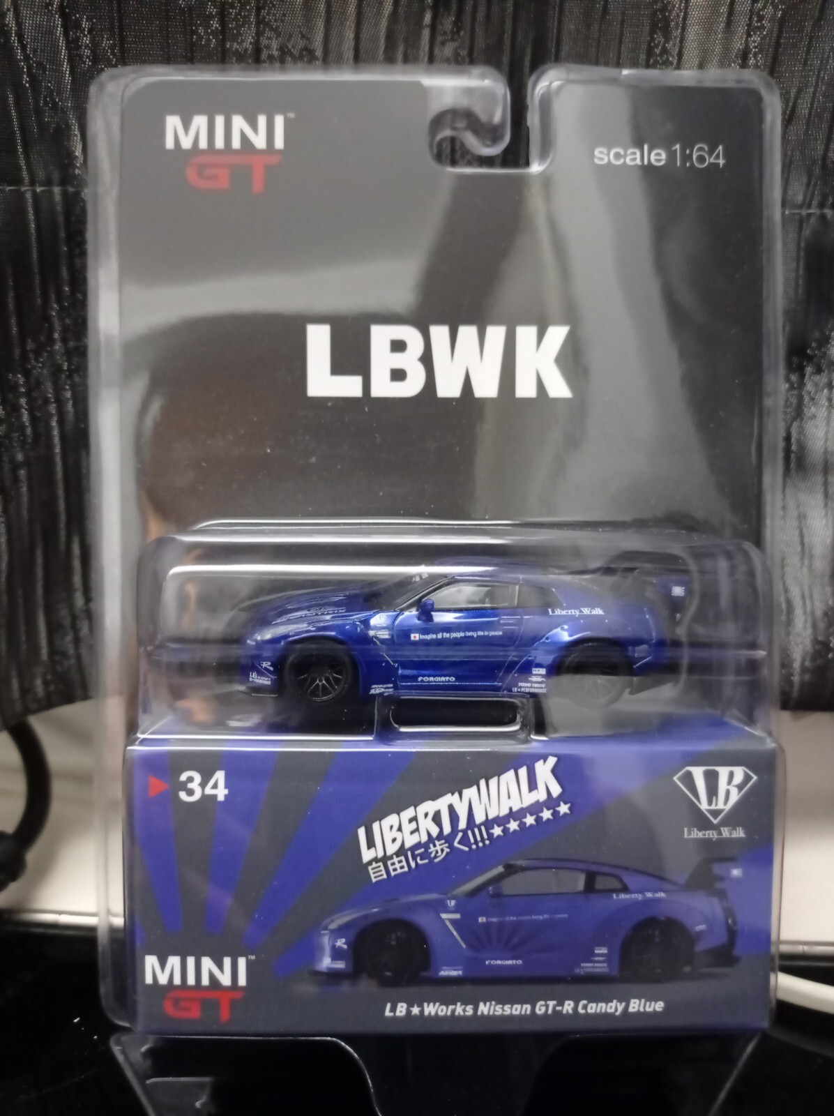 MINIGT 34 LBWORKS GT-R R35 Candy Blue – Welcome to the World