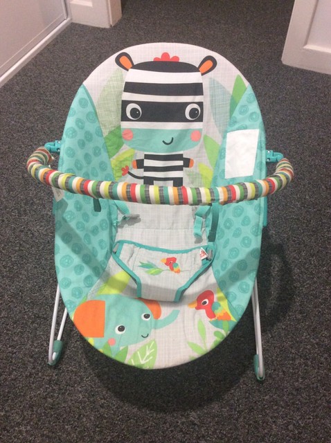 zig zag zebra vibrating bouncer