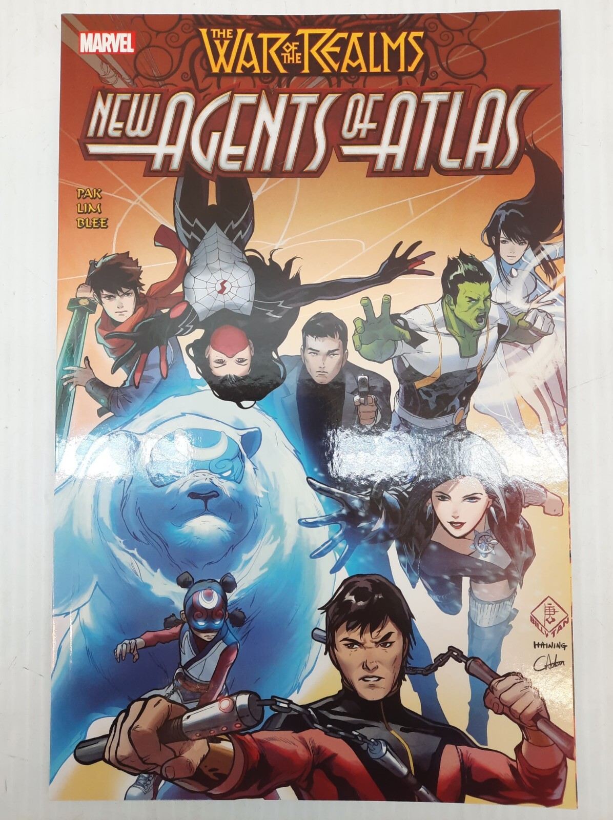 Marvel The War of the Realms New Agents of Atlas #1-4 by Pak