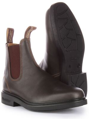 Pre-owned Blundstone 067 Strout Chisel Toe Dress Series Mens Ankle Boot Brown Us 7 - 13