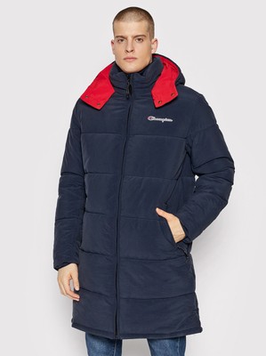 

Куртка с капюшоном Champion Padded Мужская темно-синяя повседневная зимняя куртка для образа жизни Верхняя одежда, Синий, Champion Padded Hooded Jacket