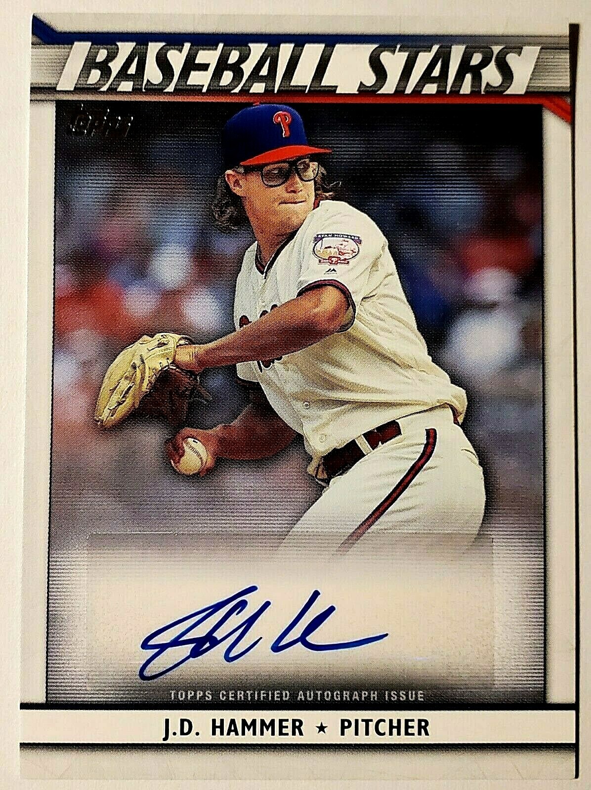 2020 Topps Update J.D. Hammer Baseball Stars Auto Autograph Card BSAJH