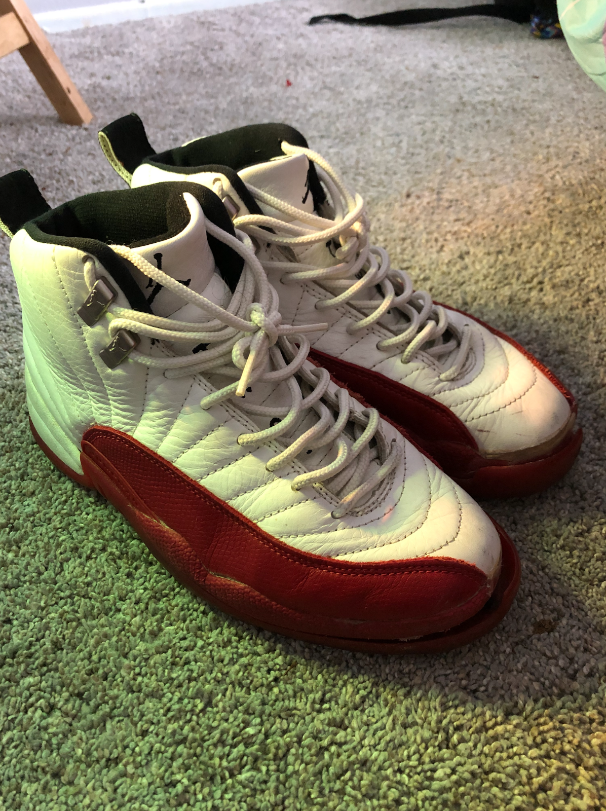 jordan 12 retro white and black