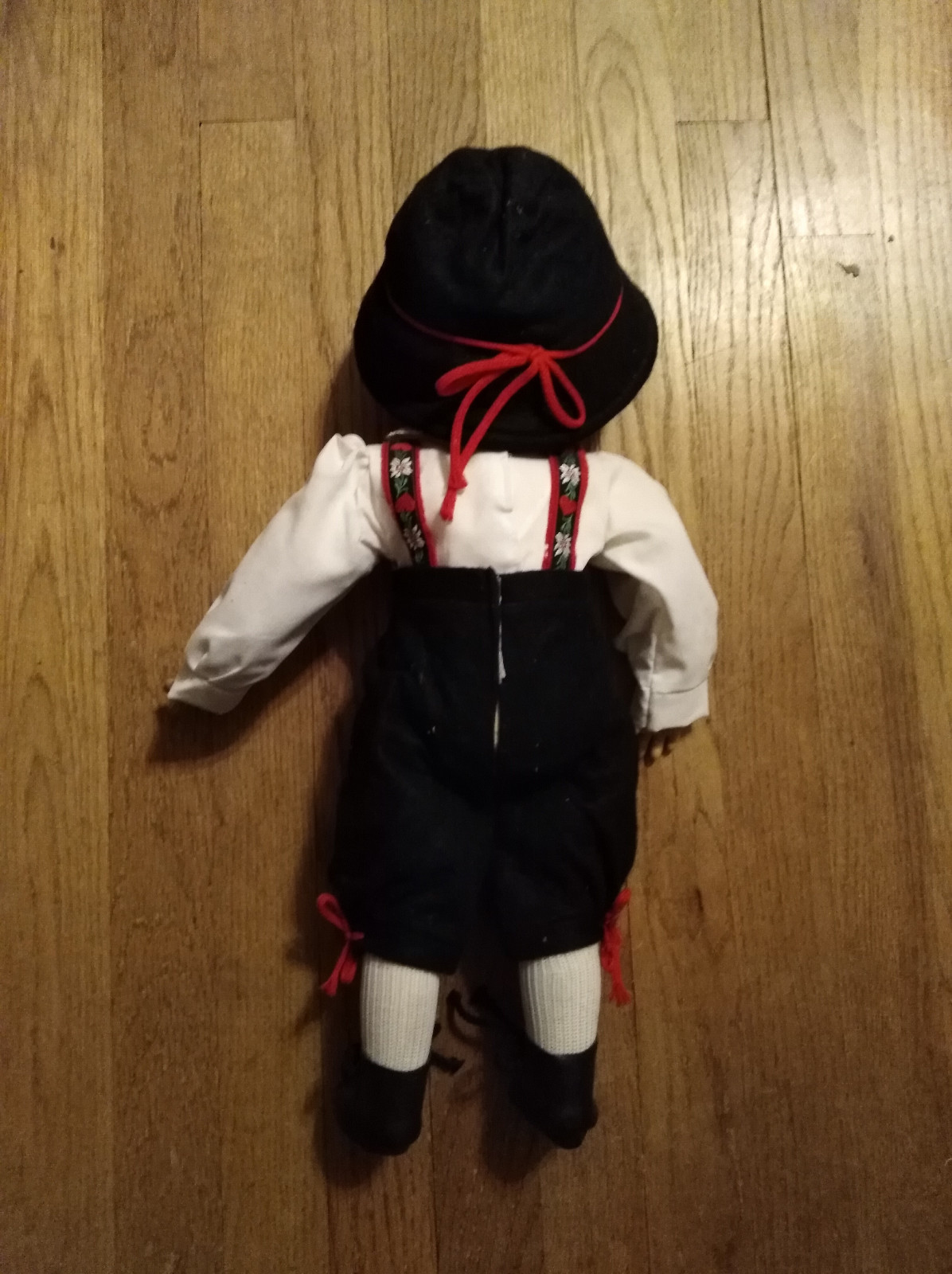 Gotz Vintage Doll Boy Lederhosen Hat Germany Pre-American Girl 1980's