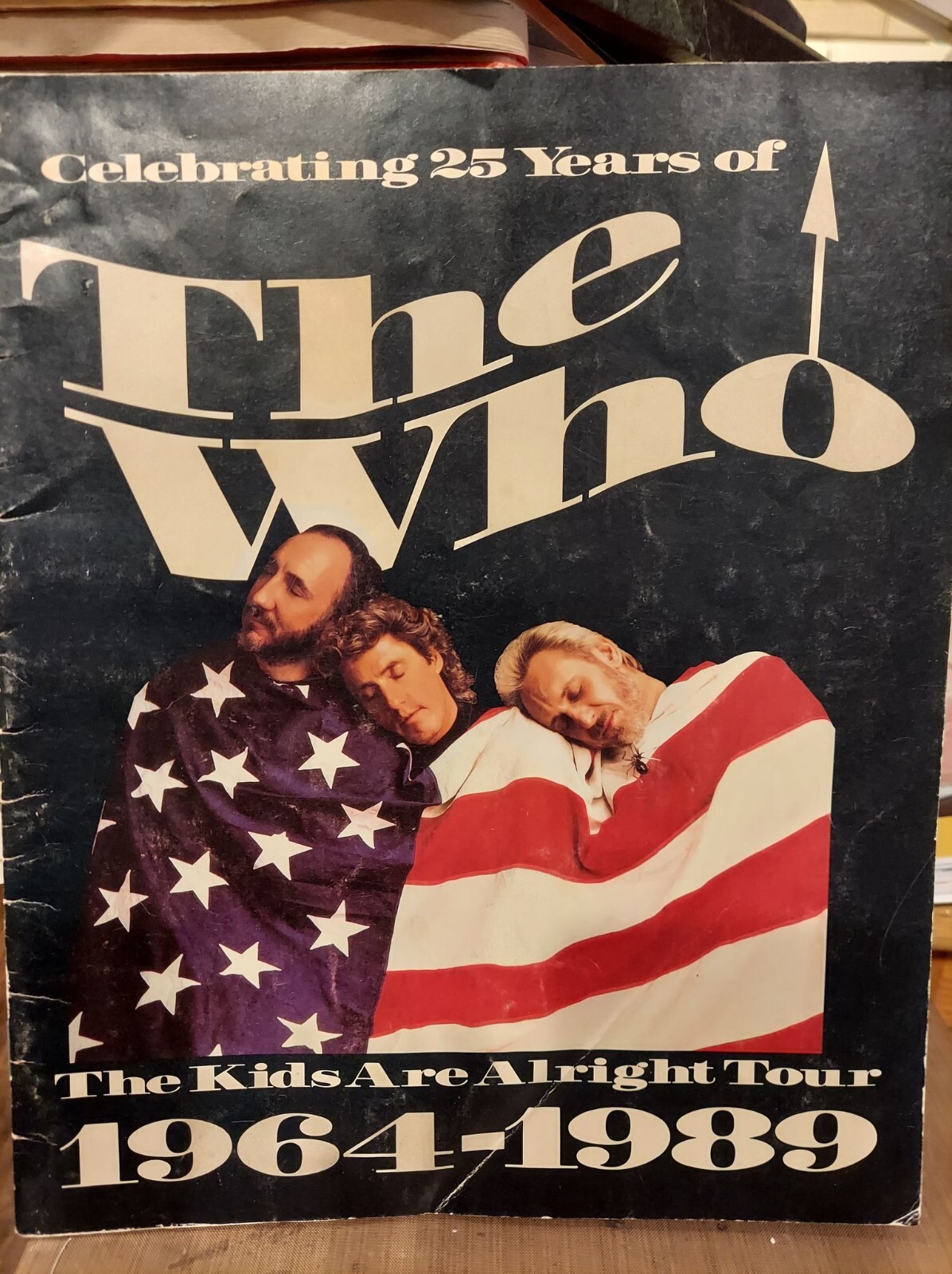 VINTAGE - 【1989】 The who THE KIDS ARE ALRIGHT TOUR Vintage The Who, The Kids Are Alright Tour 1989, Celebrating