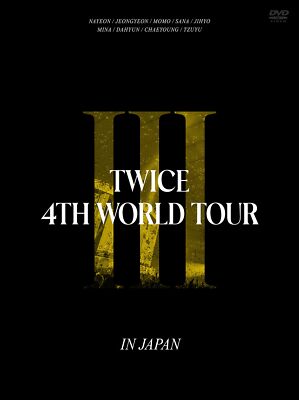 TWICE 4TH WORLD TOUR III IN JAPAN Ltd/ed. 2 DVD+Photobook+