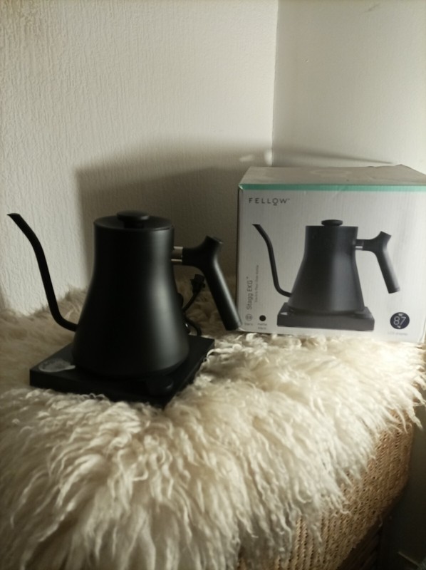 Bouilloire Ã©Lectrique Corvo Ekg - Noir Mat - Fellow