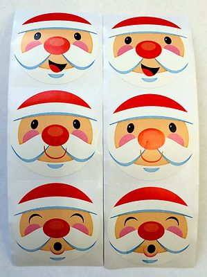 100 Holiday Santa Claus Stickers Teacher Supply Party Favors Merry Christmas 100 Holiday Santa Claus Stickers Teacher Supply Party Favors Merry Christmas