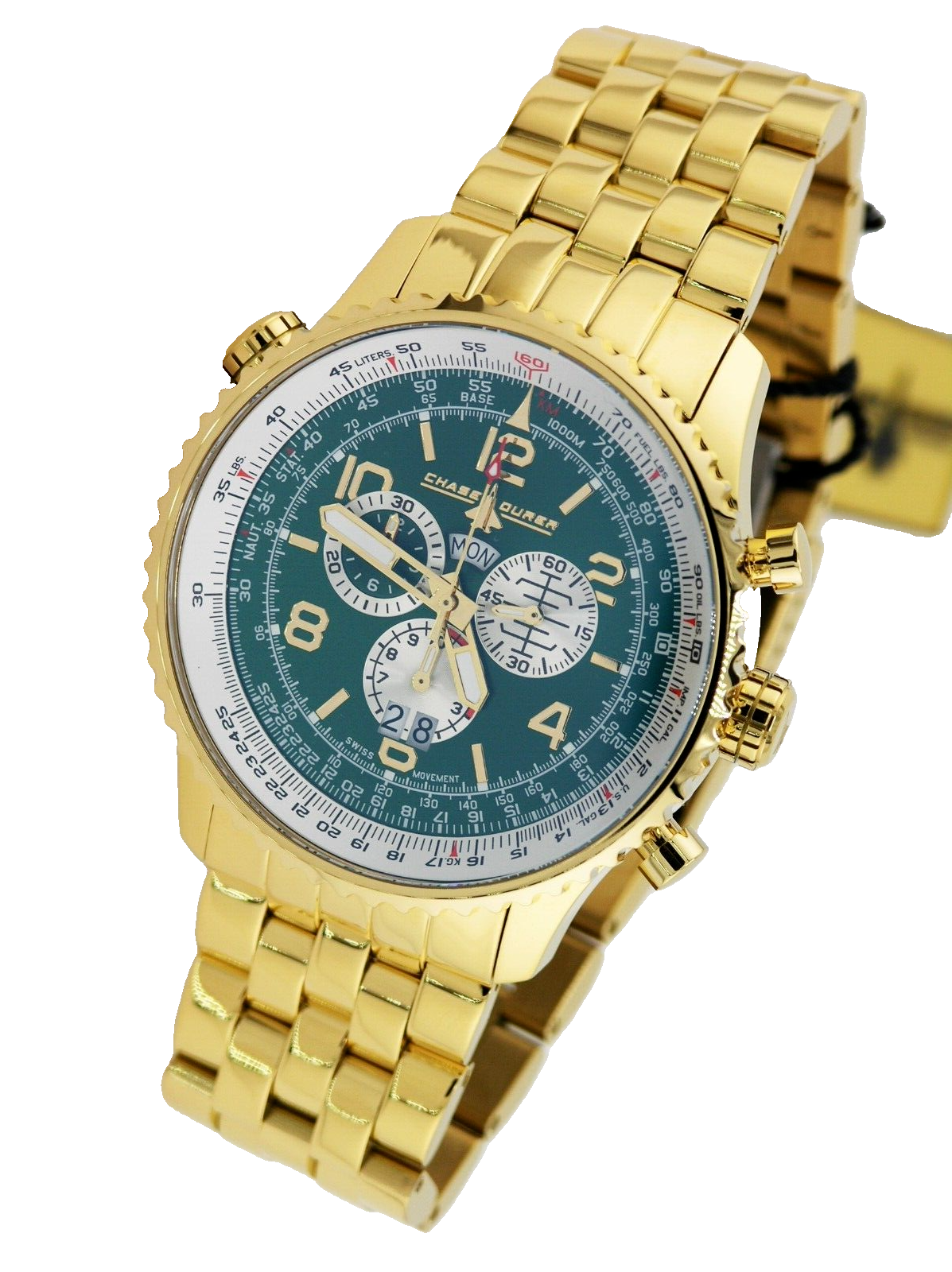 Passione NEW CHASE DURER CDW-0069 SWISS QUARTZ CHRONOGRAPH STEEL