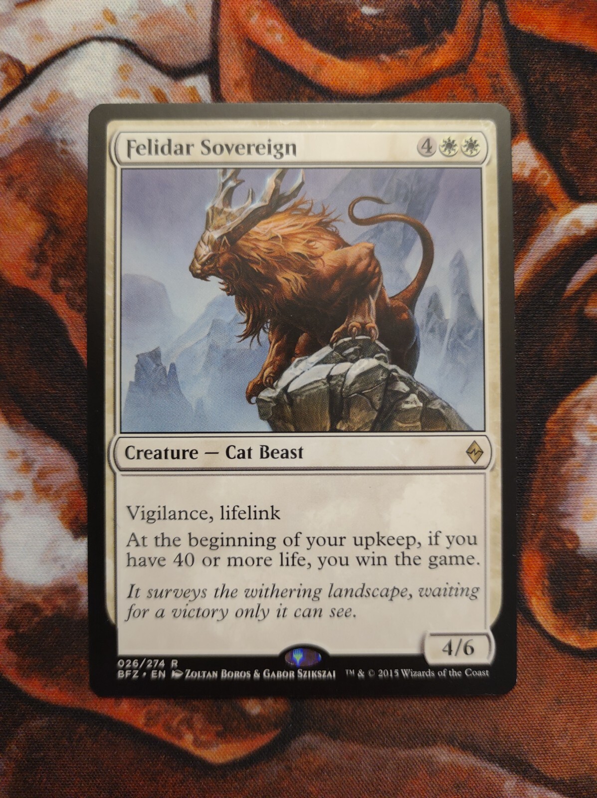 マジック：ザ・ギャザリング PSA10 MTG Secret Lair Felidar Sovereign PSA10 MTG Felidar Sovereign Secret Lair Drop Foil 2022 Magic