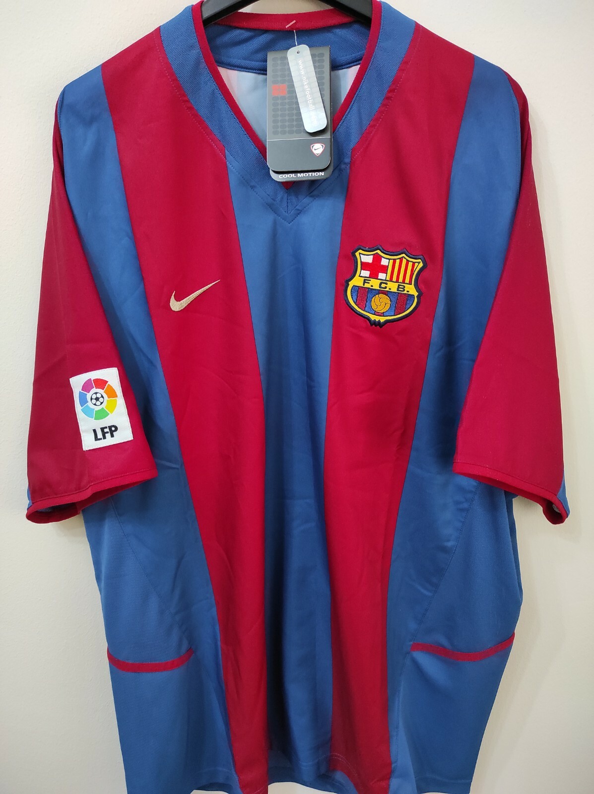 FC BARCELONA 2002-2003 BNWT camiseta shirt trikot maillot