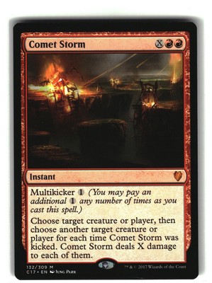 COMET STORM Commander 2017 #132 C17(LP)(MTG)