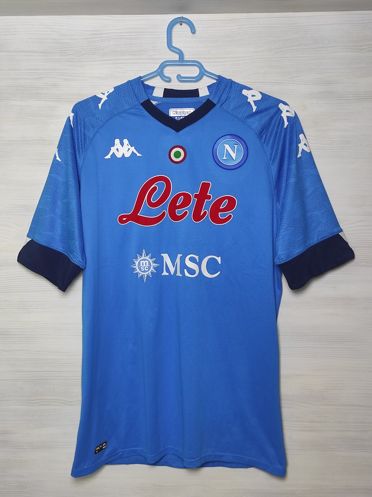 Kappa SSC Napoli ポロシャツ Mサイズ ネイビー Kappa SSC Napoli ポロシャツ Mサイズ ネイビー Kappa】カッパ