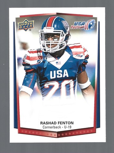2015 Upper Deck USA Football Rashad Fenton #26