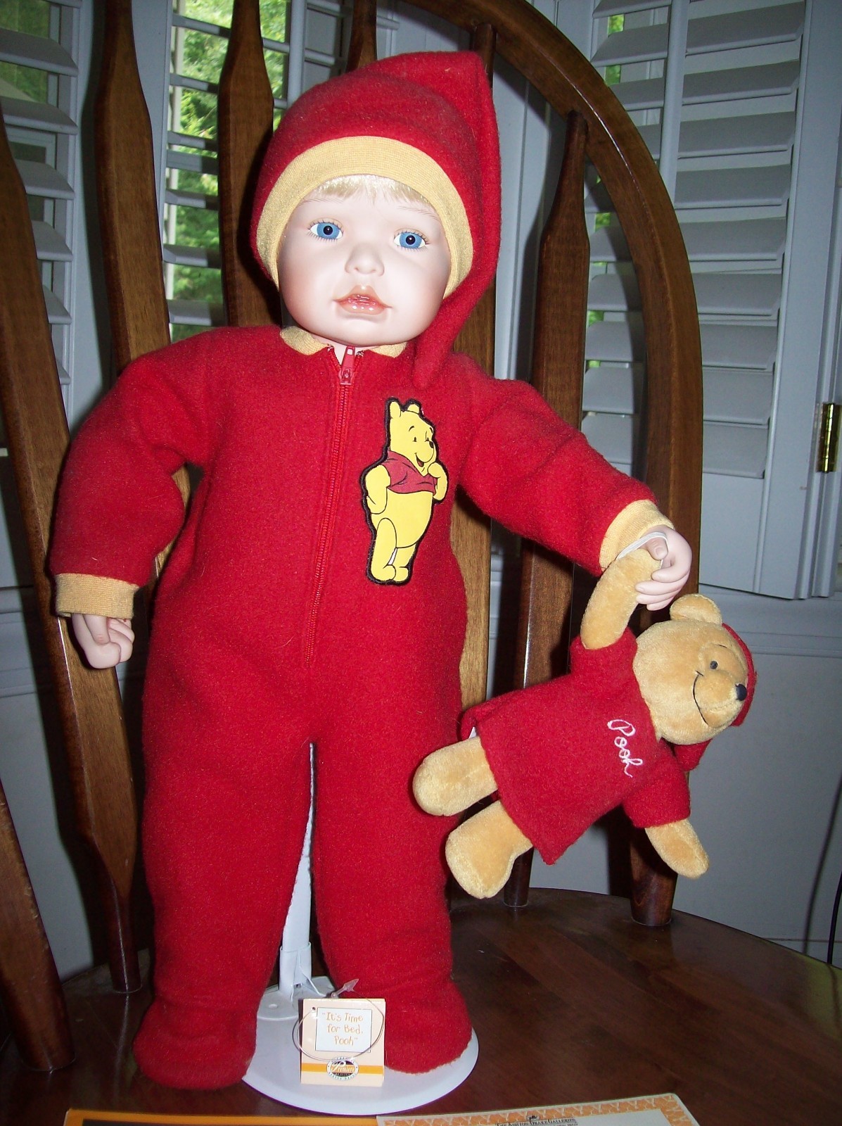 ASHTON DRAKE/CINDY McCLURE/DISNEY PORCELAIN & CLOTH 