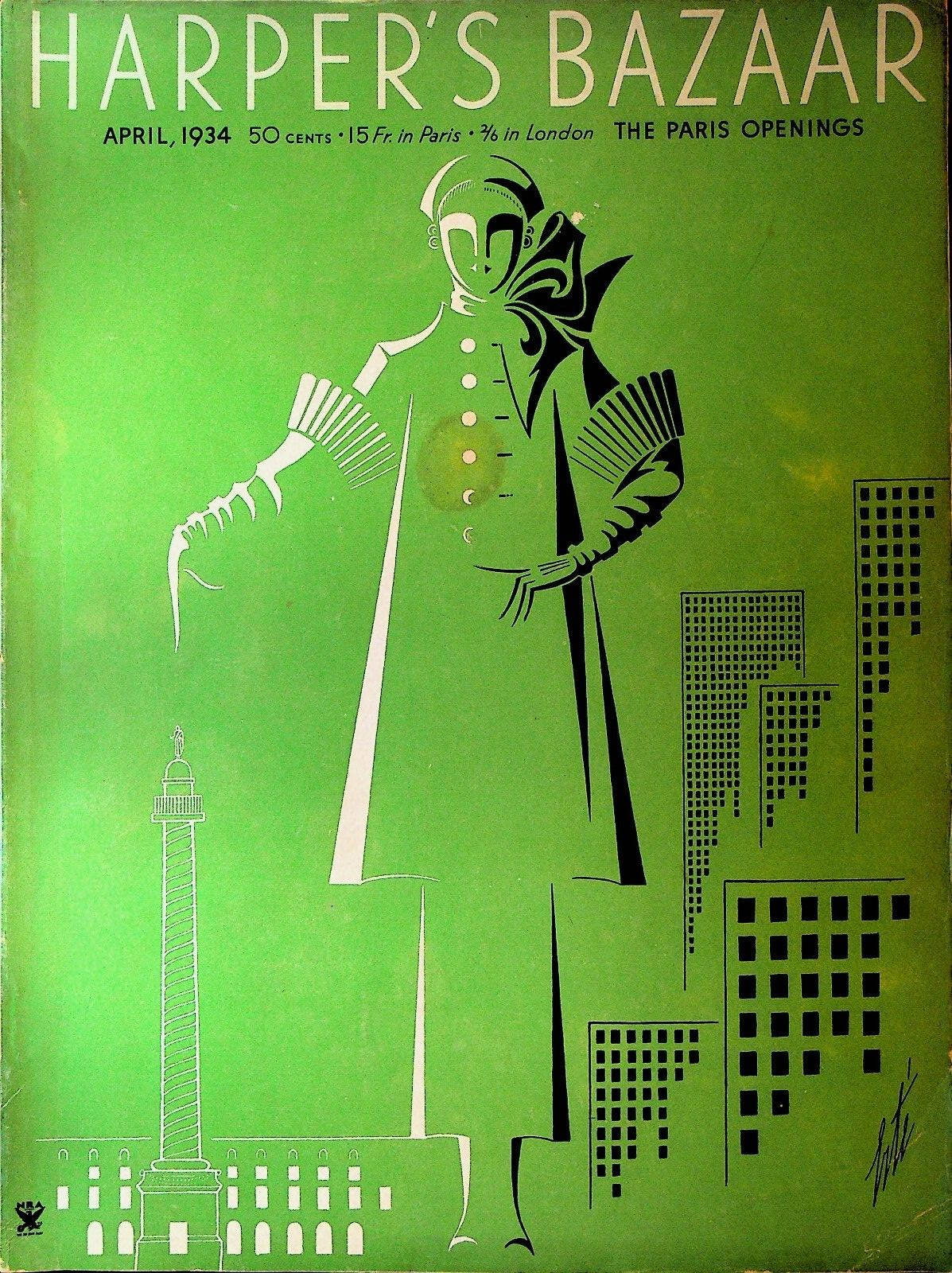 洋書 Harper's BAZAAR November 1948 Harper's Bazar (Harper's Bazaar) - May, 1939 - Cover Only