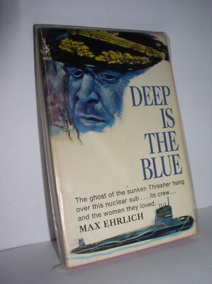 Max Ehrlich - Deep is the Blue (Cardinal #50222, 1st Prnt Feb 1966,PB)