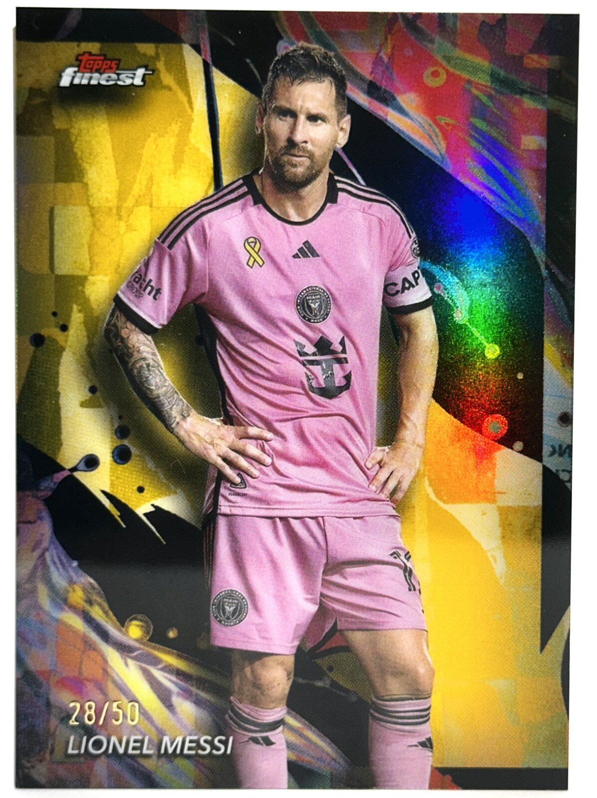 Topps soccer メッシ Messi 50枚限定 Gold カード Topps soccer メッシ Messi 50枚限定 Gold カード LIONEL MESSI
