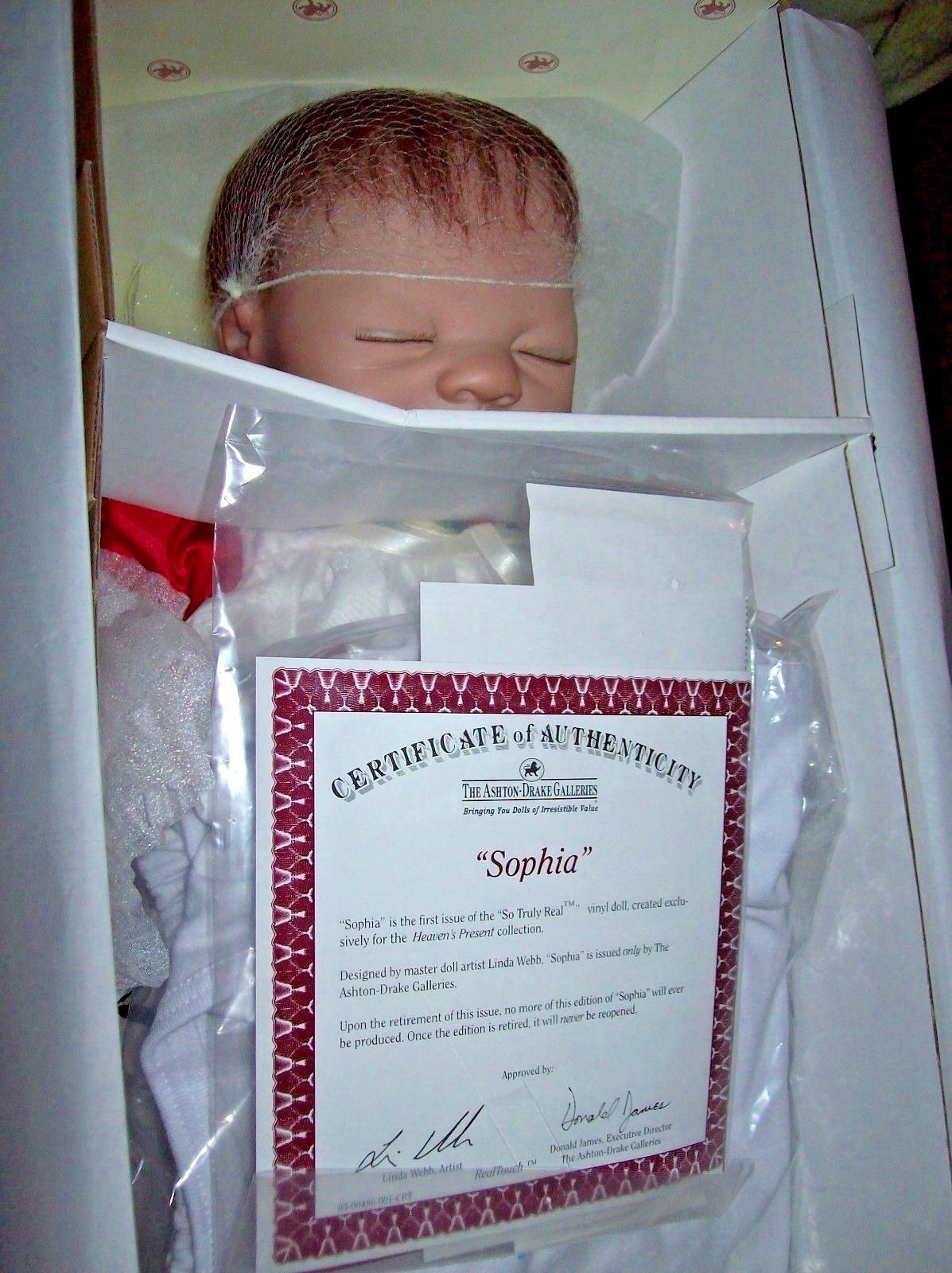 ASHTON DRAKE / LINDA WEBB SO TRULY REAL HEAVEN'S PRESENT  