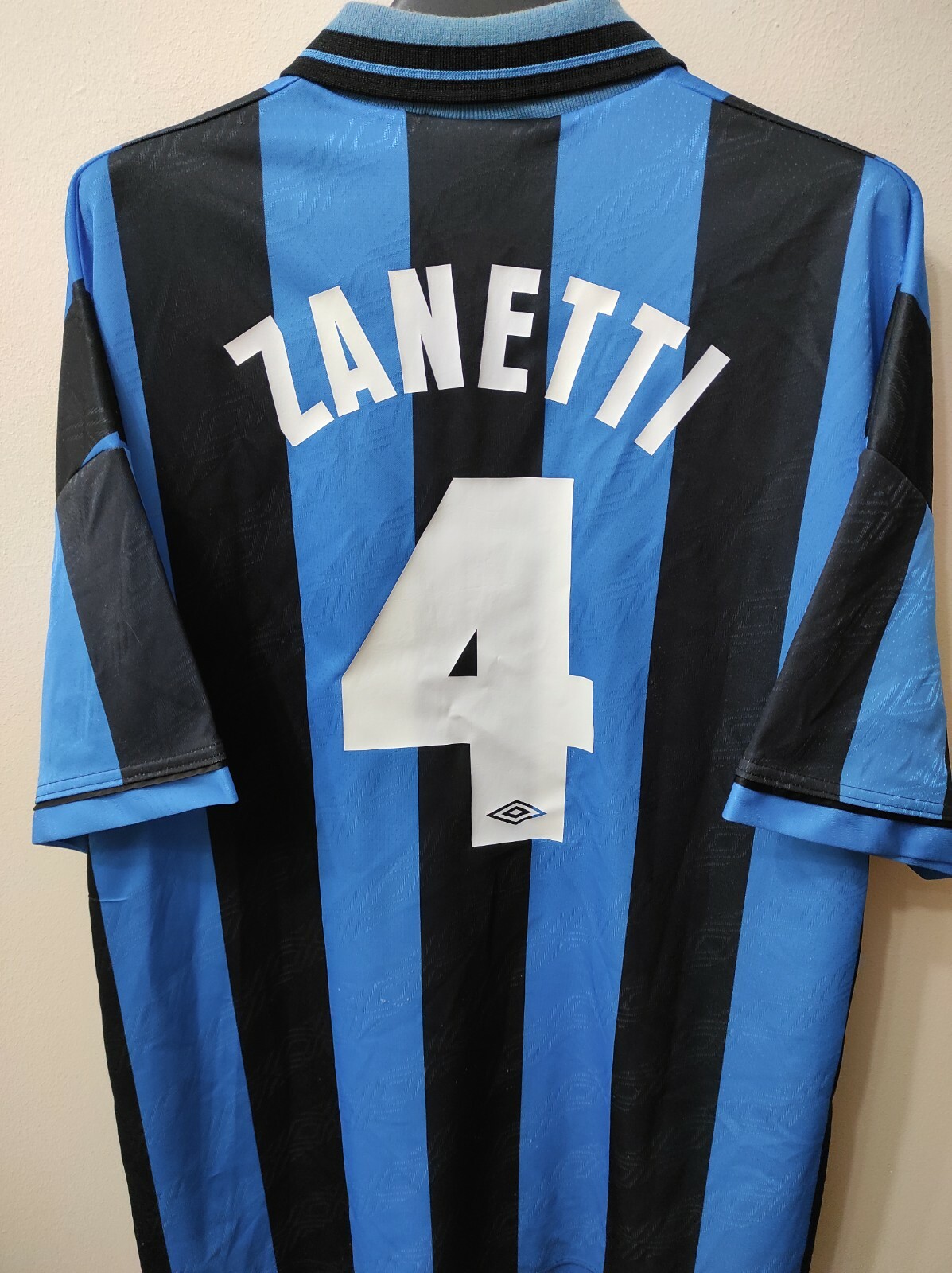 INTER MILAN 1994-1995 Zanetti 4 camiseta shirt trikot