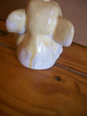 Chalkware Elephant, 4 1/2 Inches Tall