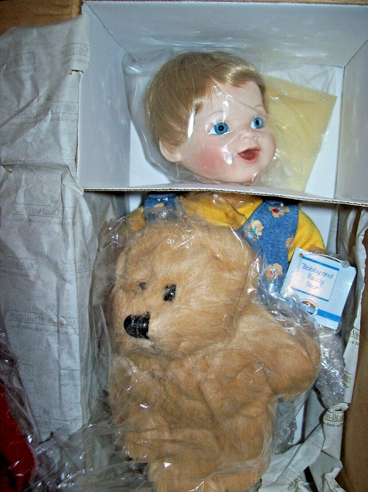 ASHTON DRAKE / ADRIENNE BROWN PORCELAIN & CLOTH 