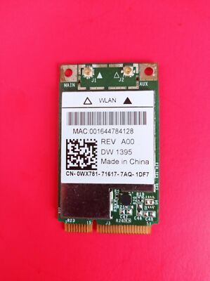 Genuine Dell 0WX781 Broadcom Wireless Mini pcl WIFI Card  BCM94312MCG DW1395