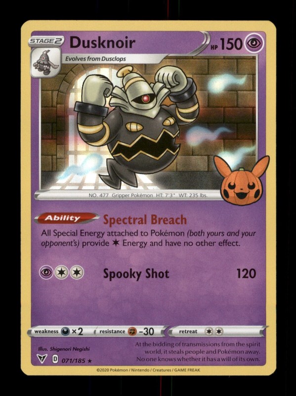 Dusknoir - SWSH04: Vivid Voltage [HOLO] | Ozzie Collectables