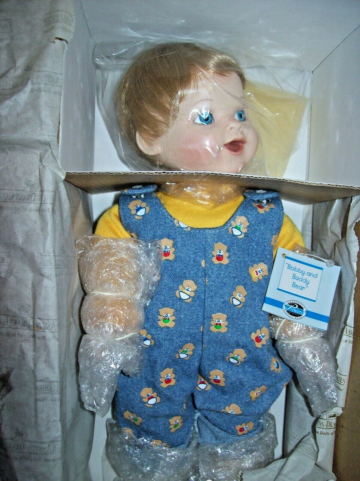 ASHTON DRAKE / ADRIENNE BROWN PORCELAIN & CLOTH 