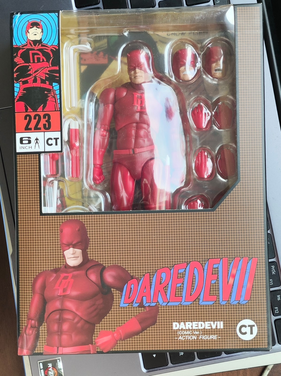 CT Toys MAFEX No.223 Daredevil Comic Ver. 6in Action Figure