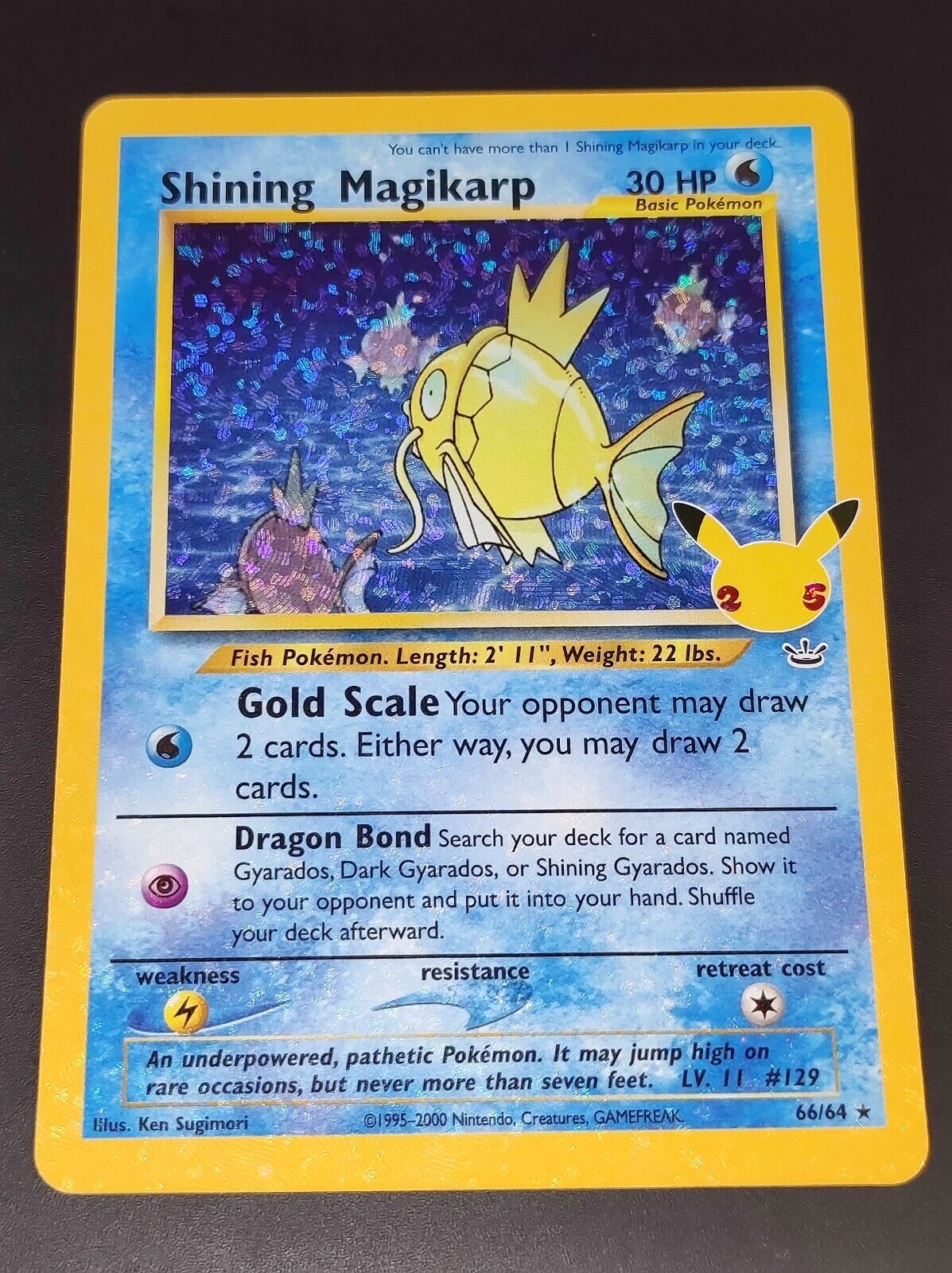 SHINING MAGIKARP – 66/64 – CELEBRATION – ENG - POKEMON | eBay SHINING MAGIKARP – 66/64 – CELEBRATION – ENG - POKEMON | eBay