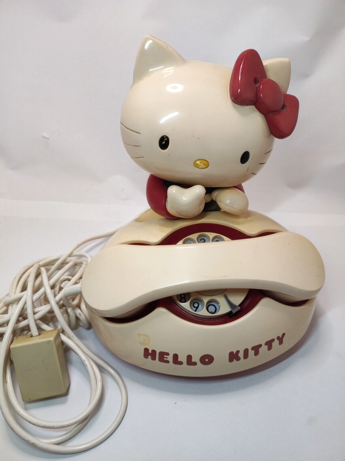 希少　サンリオ　キティー電話機　海外版 Sanrio Hello Kitty Vintage Rotary Phone Rare Blue Ver 1976