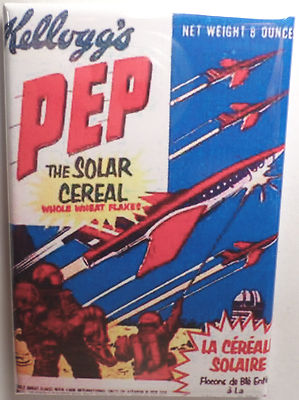 Pep The Solar Cereal Vintage Cereal Box 2'' x 3'' Refrigerator or Locker MAGNET #2