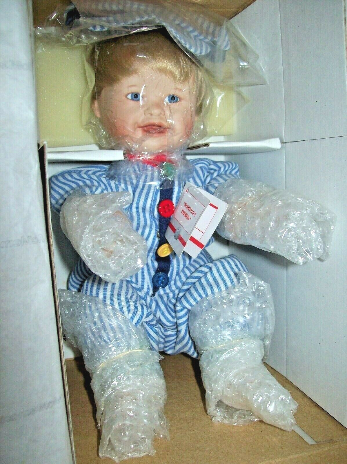 ASHTON DRAKE/ YOLANDA BELLO  McMEMORIES PORCELAIN DOLL  