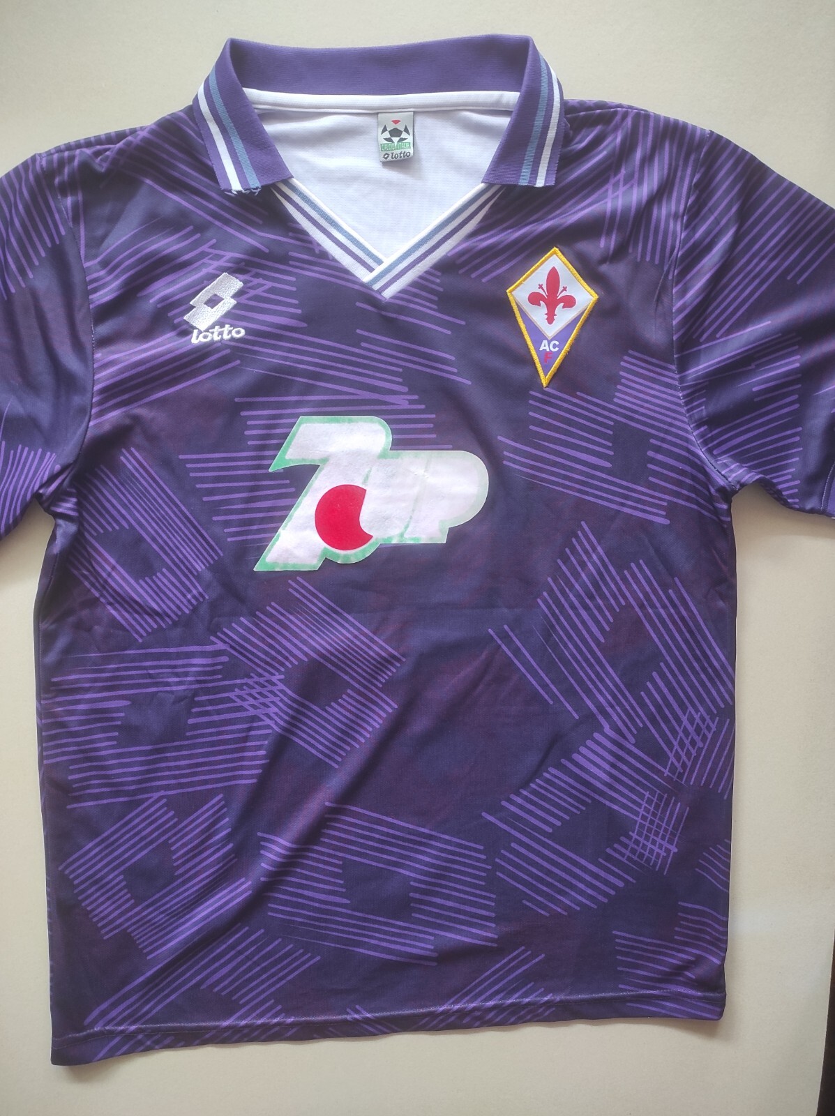 ウェア 1992 1993 Fiorentina HOME Fiorentina football shirt 1992/1993, Batistuta 9, Size L | eBay