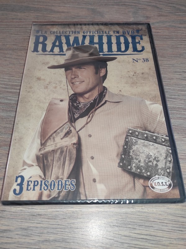 * Rawhide  Dvd Neuf Sous Blister NÂ° 38 (Ã©Pisodes 112 Ã  114 ) Clint Eastwood