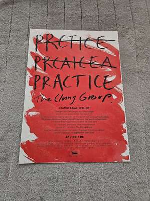 FPOT282 MAGAZINE ADVERT 12X8.5'' THE CLANG GROUP : PRACTICE