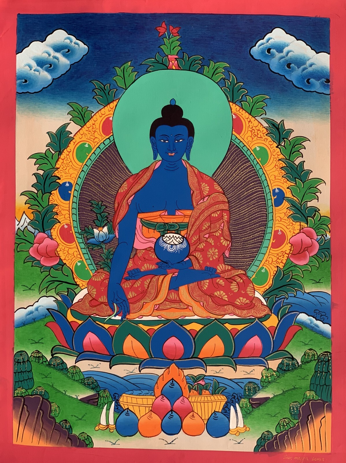 洋書 Tibetan Medical Paintings TIBETAN MEDICAL PAINTINGS. ILLUSTRATIONS TO THE BLUE BERYL