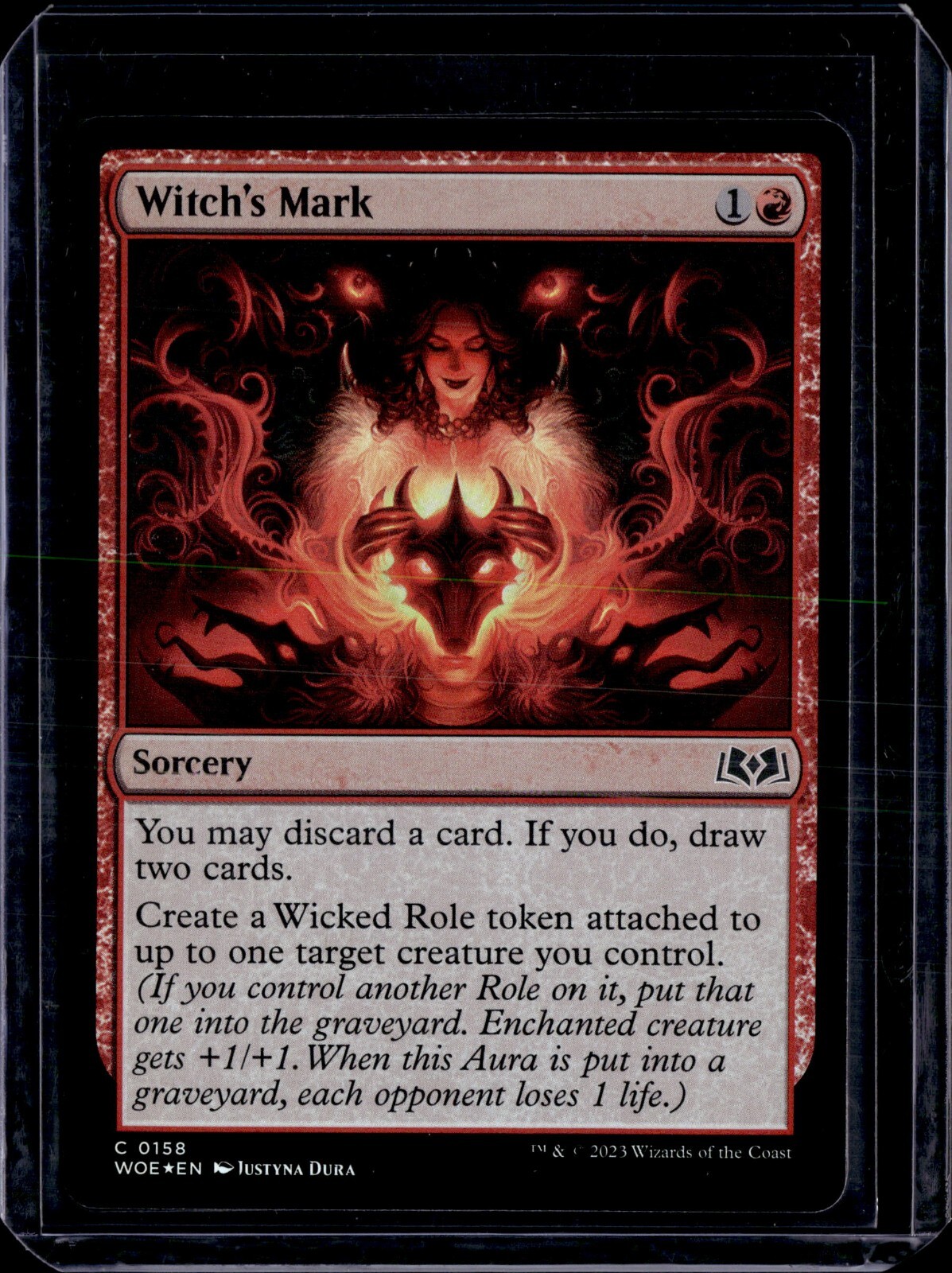 MTG ヴェズーヴァ foil ヴェズーヴァの女王、オムオ 拡張アート Foil モダンホライゾン3