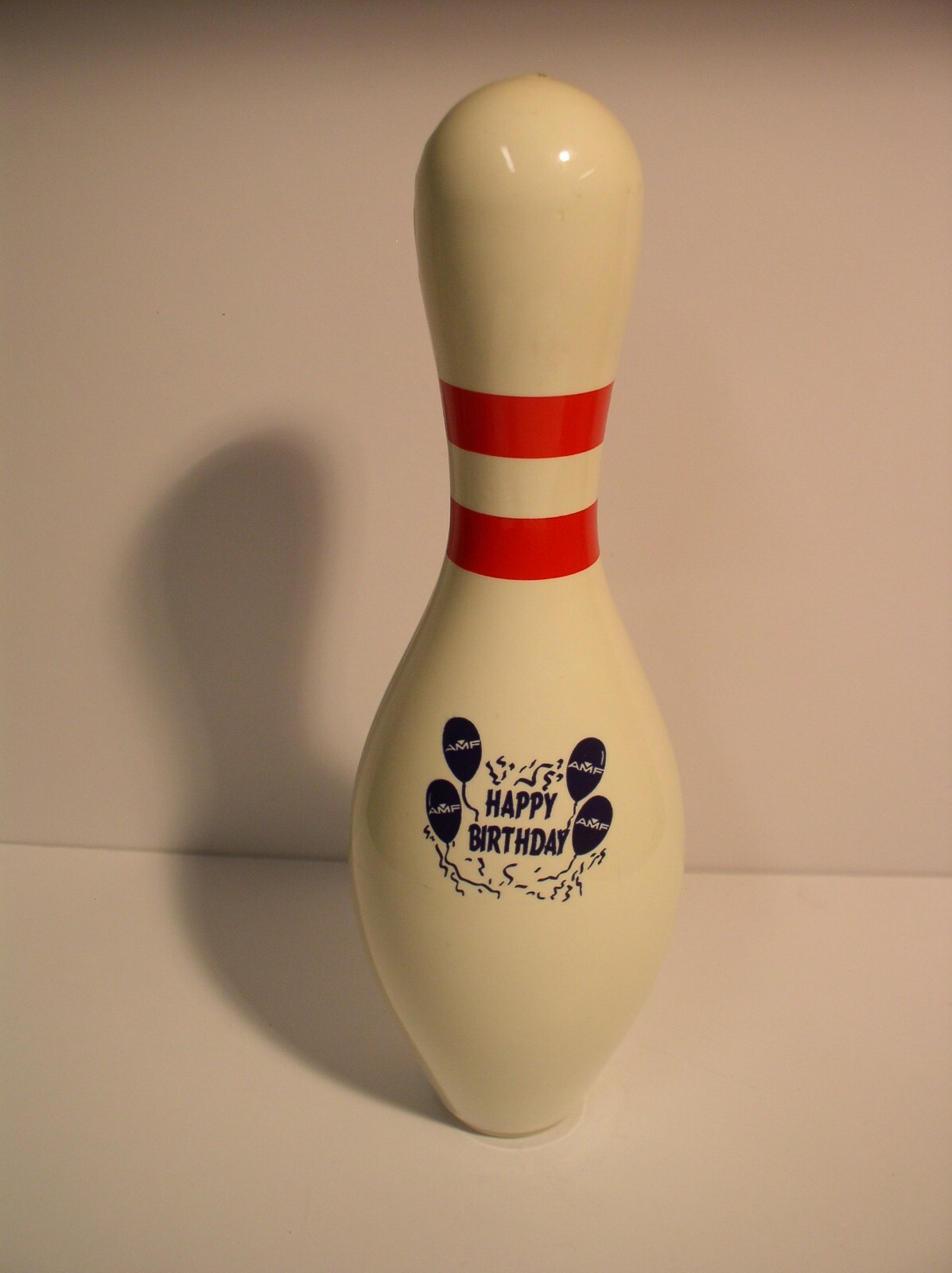 AMF Bowling Pin Happy Birthday