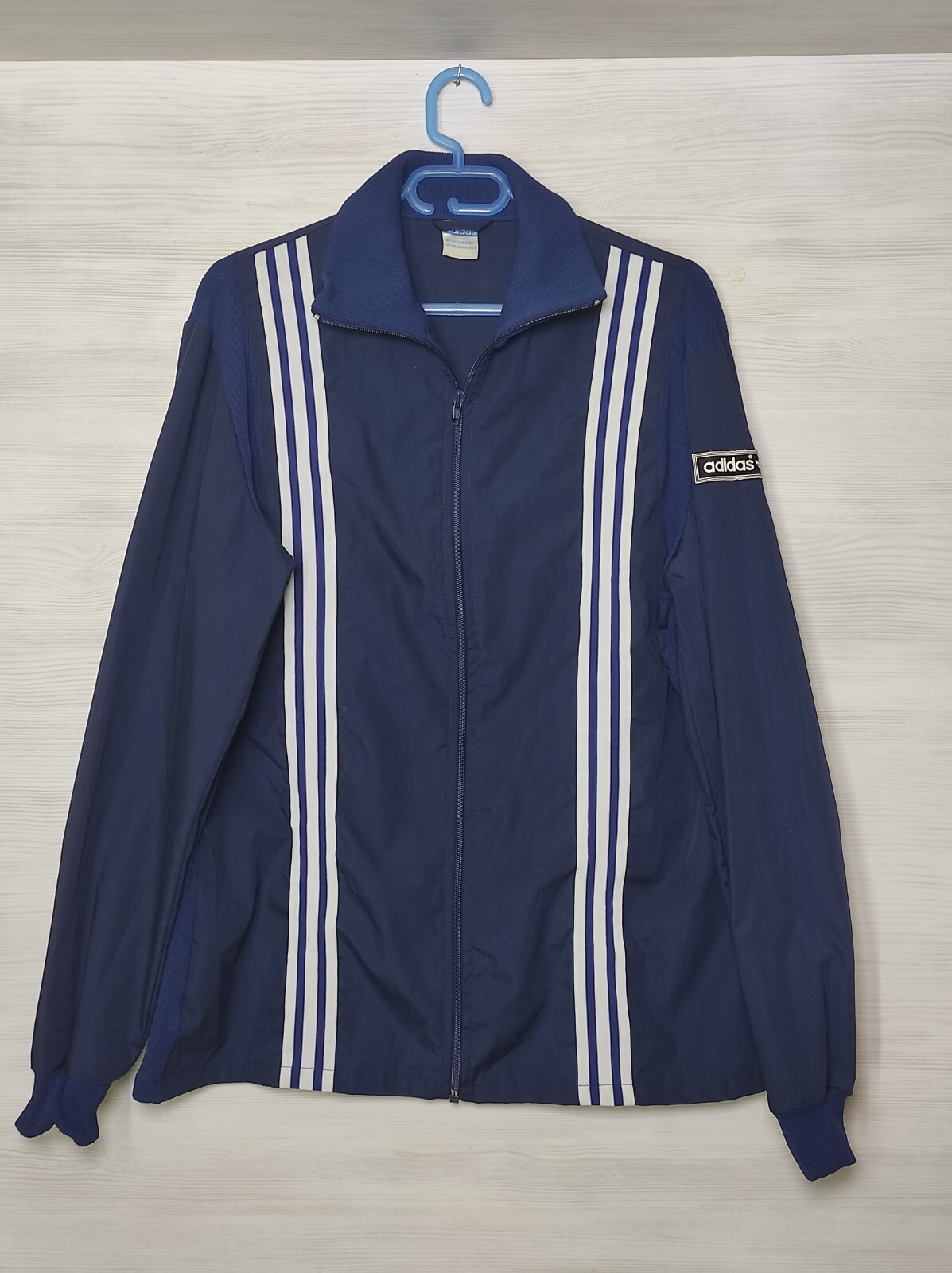 ADIDAS TRACK TOP VINTAGE 80s JACKET SIZE L/XL | eBay
