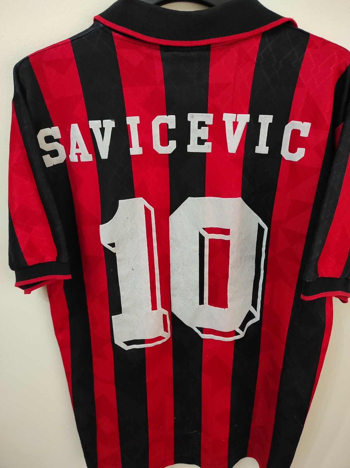 AC MILAN 1995-1996 Savicevic 10 camiseta shirt trikot