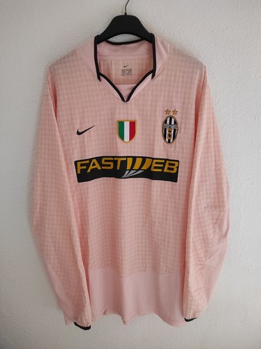 Juventus 2003-2004 away kit 長袖M ユニフォーム JUVENTUS AWAY FOOTBALL SHIRT 2003/04 L/S #11 NEDVED | Retro