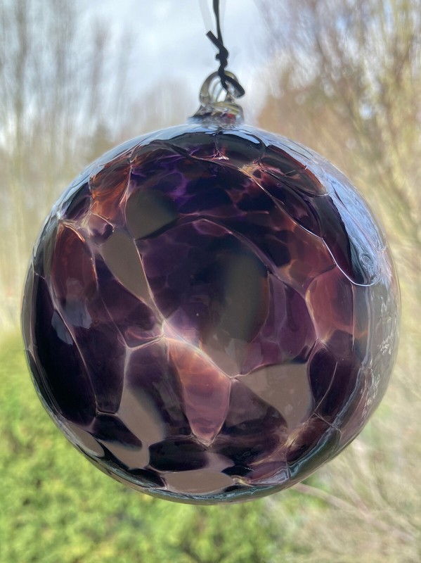 Huta Szkła Zorza Handmade Glass Ornament Mouth Blown by Polish Artisans – 3.75